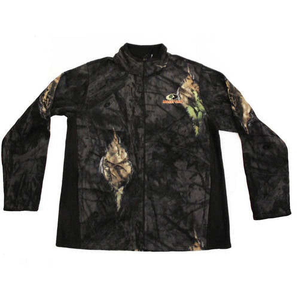Mossy Oak Men's Fleece Camo Full Zip Jacket, MO Breakup Eclipse -  Walmart.com