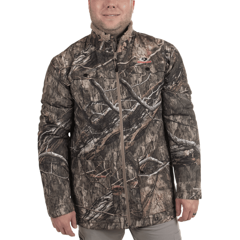 Mossy oak fleece jacket hotsell