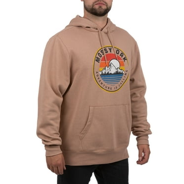 Mossy Oak Men's Graphic Hoodie with Long Sleeves