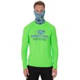 thumbnail image 1 of Mossy Oak Men's Insect Repellent Long Sleeve Performance Fishing Tee with Gaiter, Size M-3XL, 1 of 5