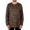 thumbnail image 1 of Mossy Oak Men's Long Sleeve Camouflage Hunting Performance Shirt, Mossy Oak Bottomland, 2XL, 1 of 5