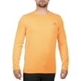 thumbnail image 1 of Mossy Oak Men's Blaze Orange Long Sleeve Performance Tee Shirt, Up to 3XL, 1 of 8