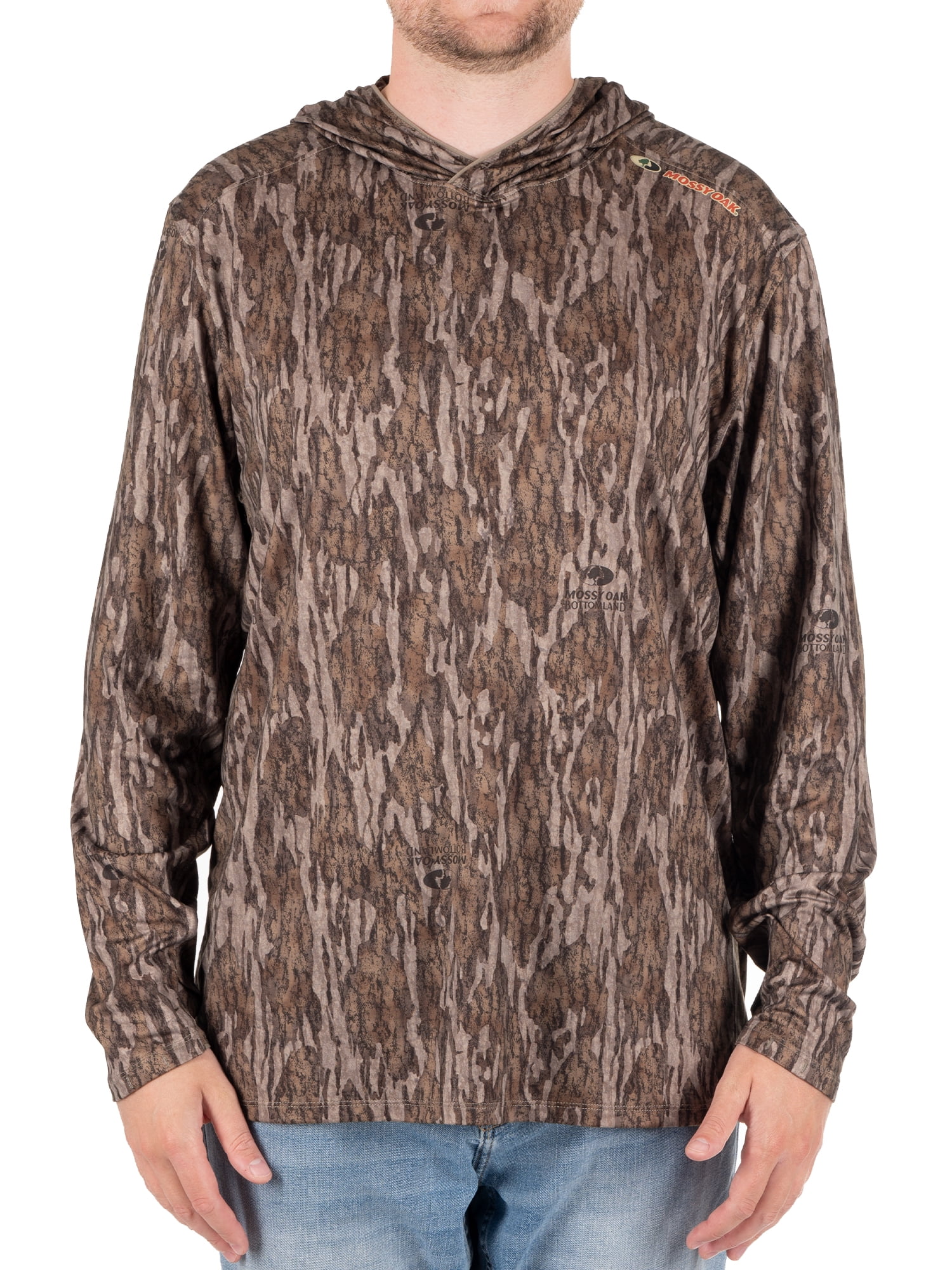 Mossy Oak Men's Long Sleeve Performance Hunting Hoodie, 3XL