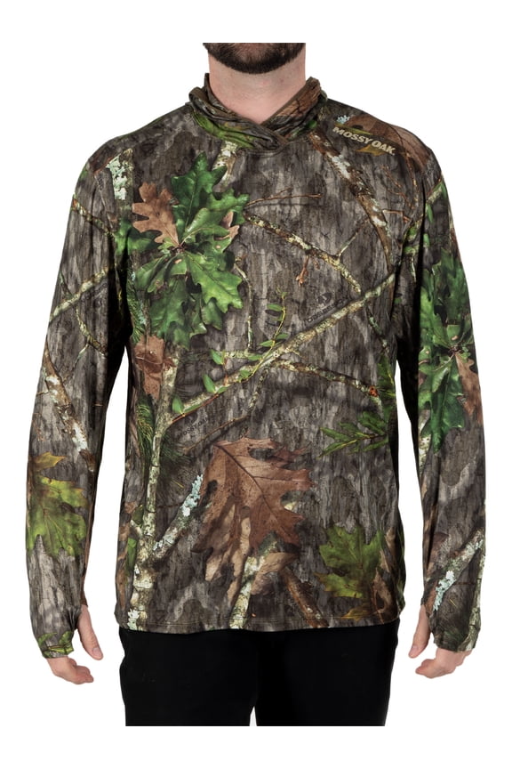 Men's Long Sleeve Performance Hunting Hoodie, S-3XL