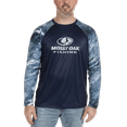 thumbnail image 1 of Mossy Oak Men's Long Sleeve Performance Tee, Maritime Blue, Size Small, 1 of 5
