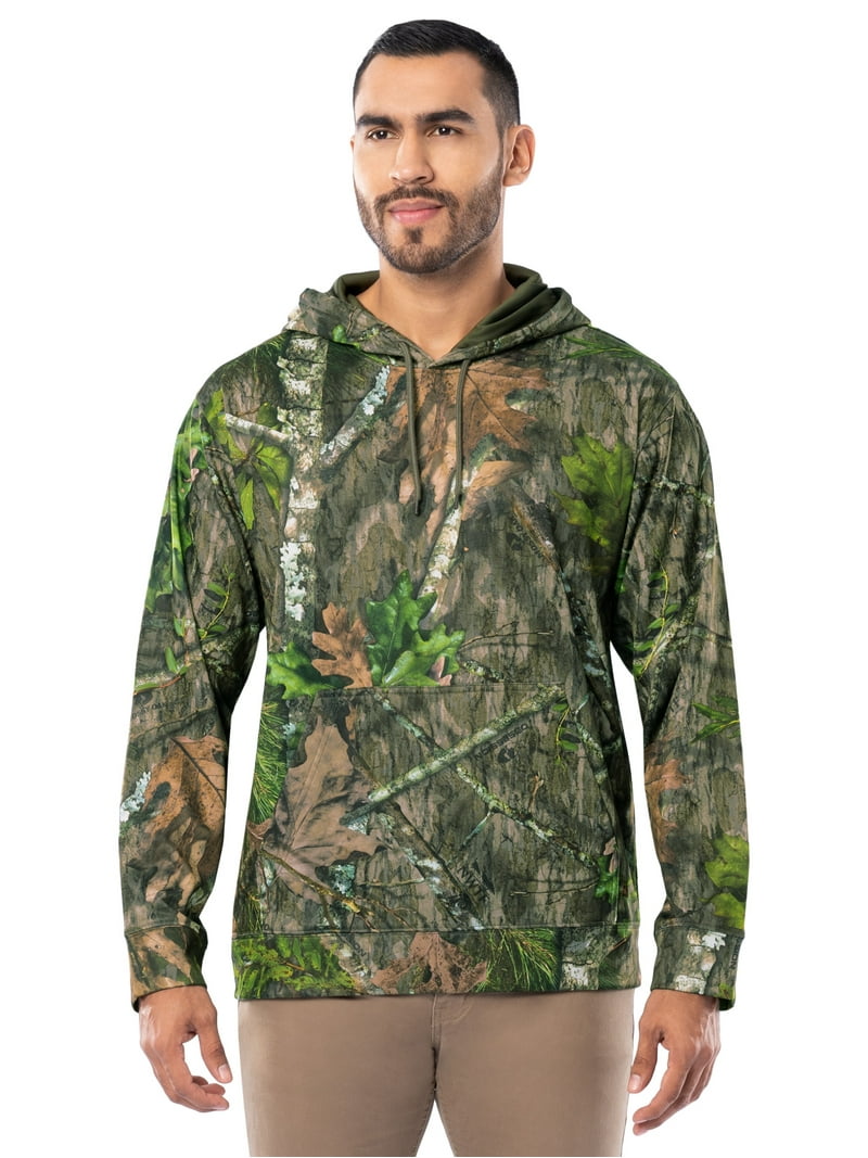 Mossy Oak Men's Long Sleeve Performance Turkey Hunting Fleece