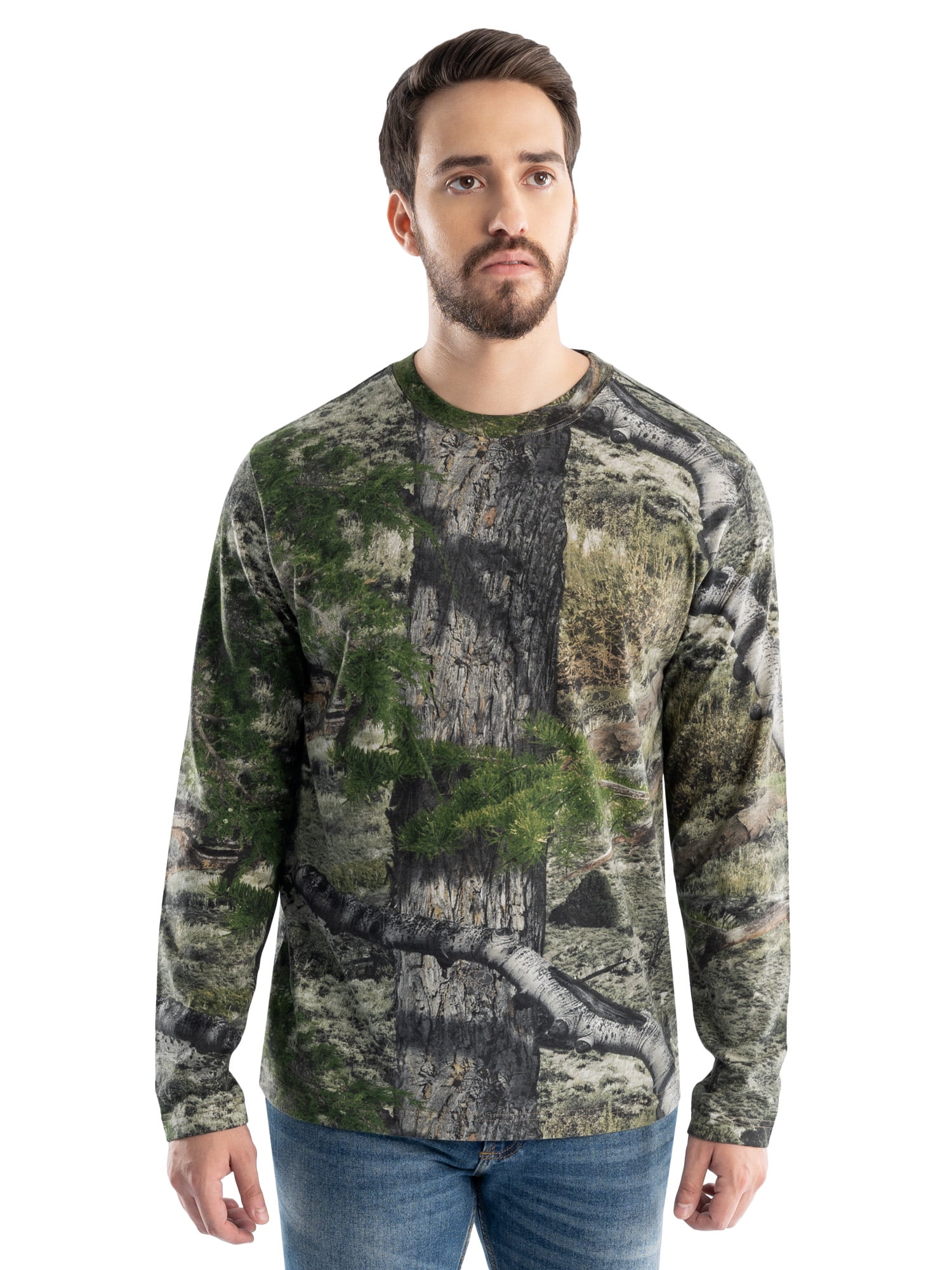 T-shirt Habit Homme Manches Longues – Camouflage, 2XL, Chasse Pêche Camping, Occasion