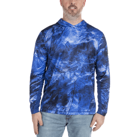 Mens Mossy Oak Perf Fishing Hoodie