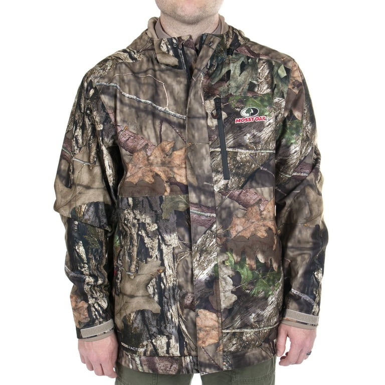 Mossy Oak Men s Scent Control Hunting Jacket Mossy Oak Breakup Country Size 3XL Large Walmart