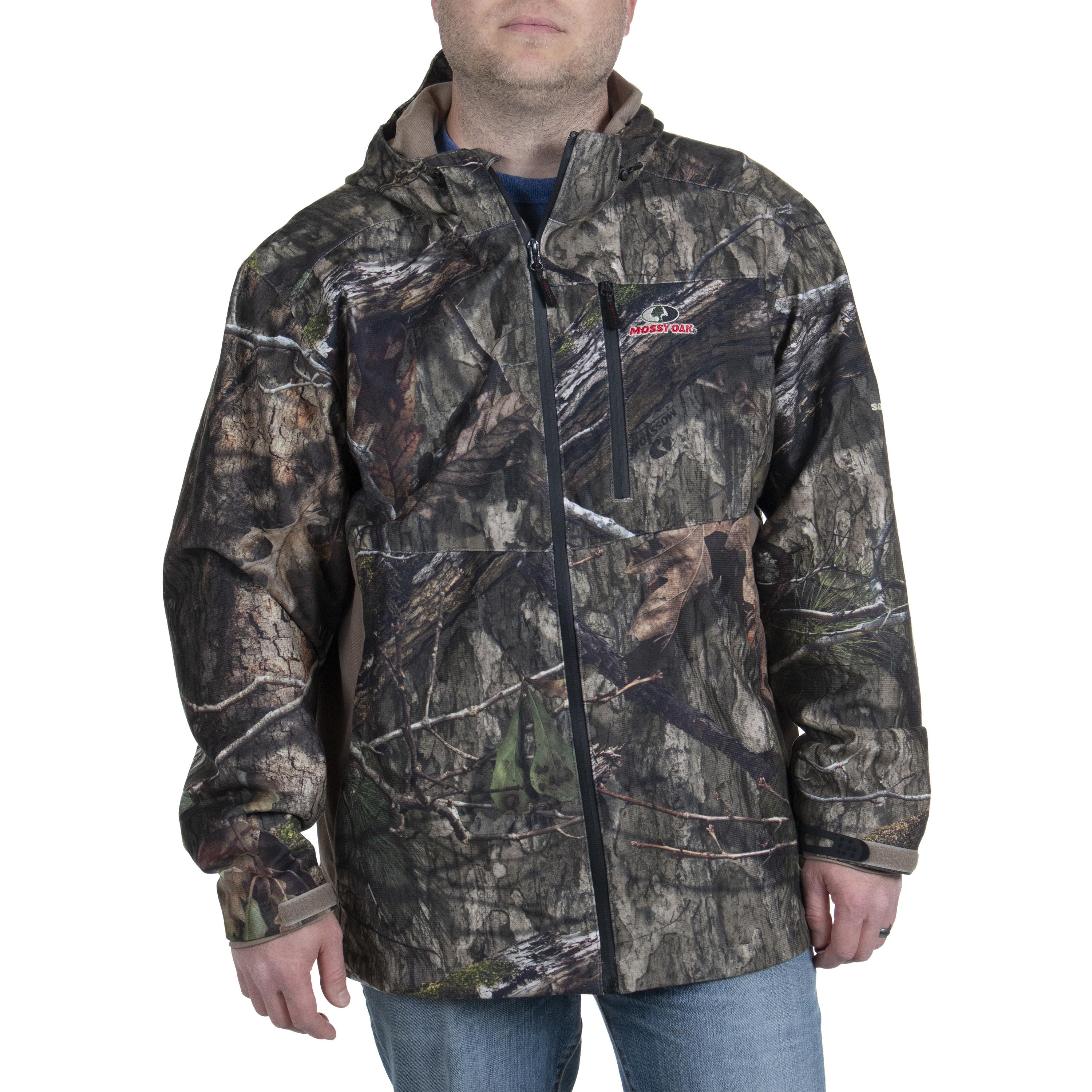 Mossy Oak Men's Scent Factor Hunting Jacket, Mossy Oak Country DNA, Size 3X-Large