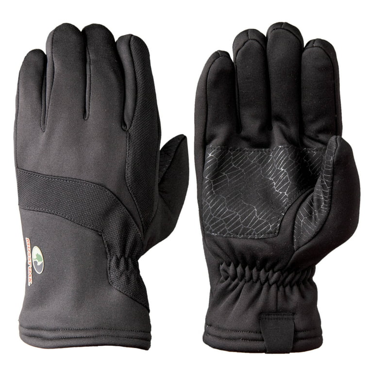 Mossy Oak Men's Sherpa Winter Gloves, Black