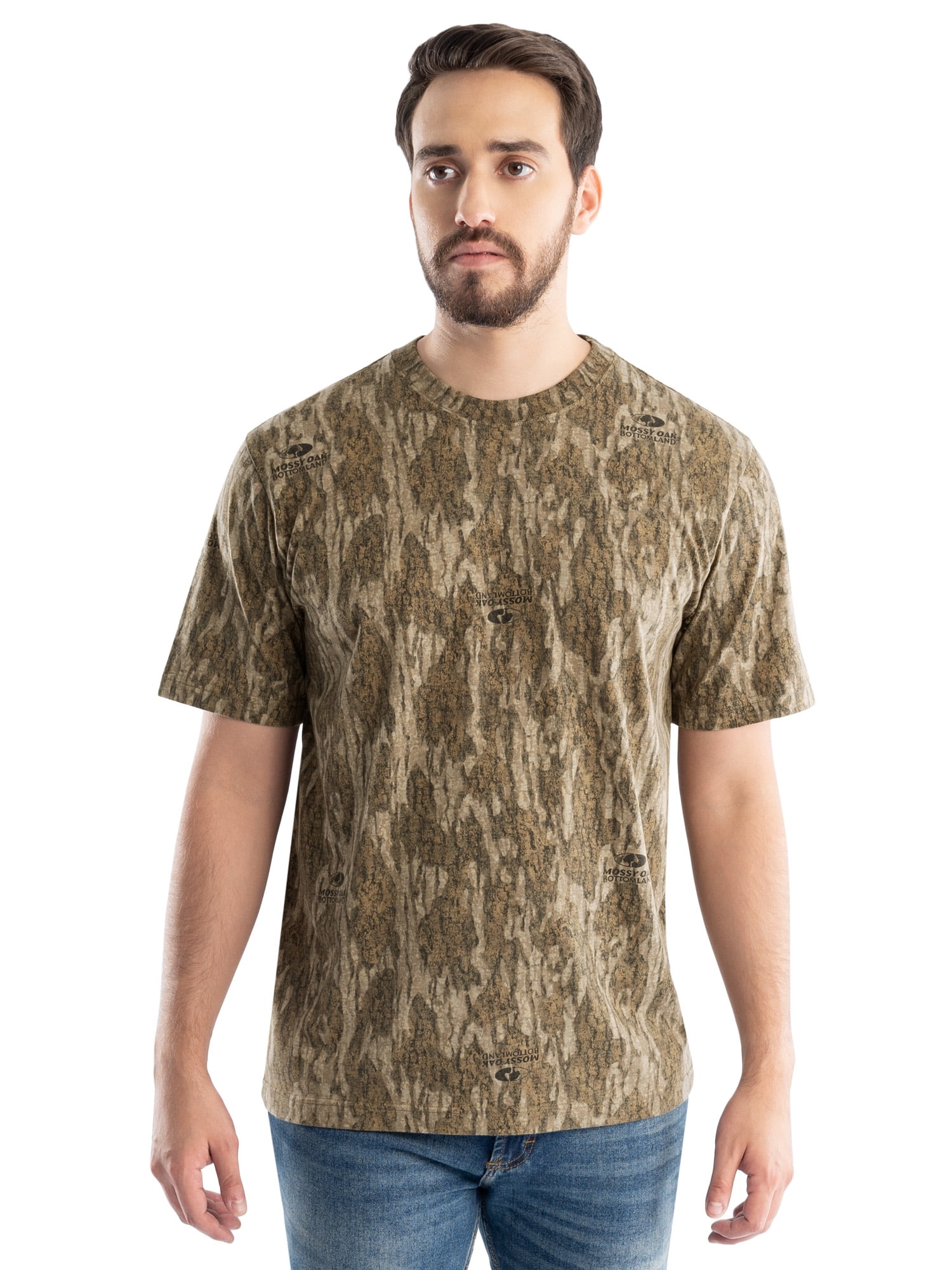 DSXSJQO Men's Autumn Hunting Camo V-Neck T-Shirt - Short Sleeve, Milk Fiber, Casual Top - View #11