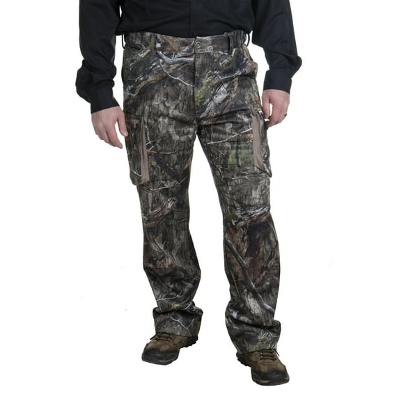Mossy Oak Men's Tech Shell Hunting Pant, Mossy Oak Country DNA, Size 3X-Large