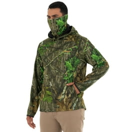 Men s Camo Hunting Performance Hoodie Pullover Sweatshirt by Mossy Oak Sizes S 3XL Walmart