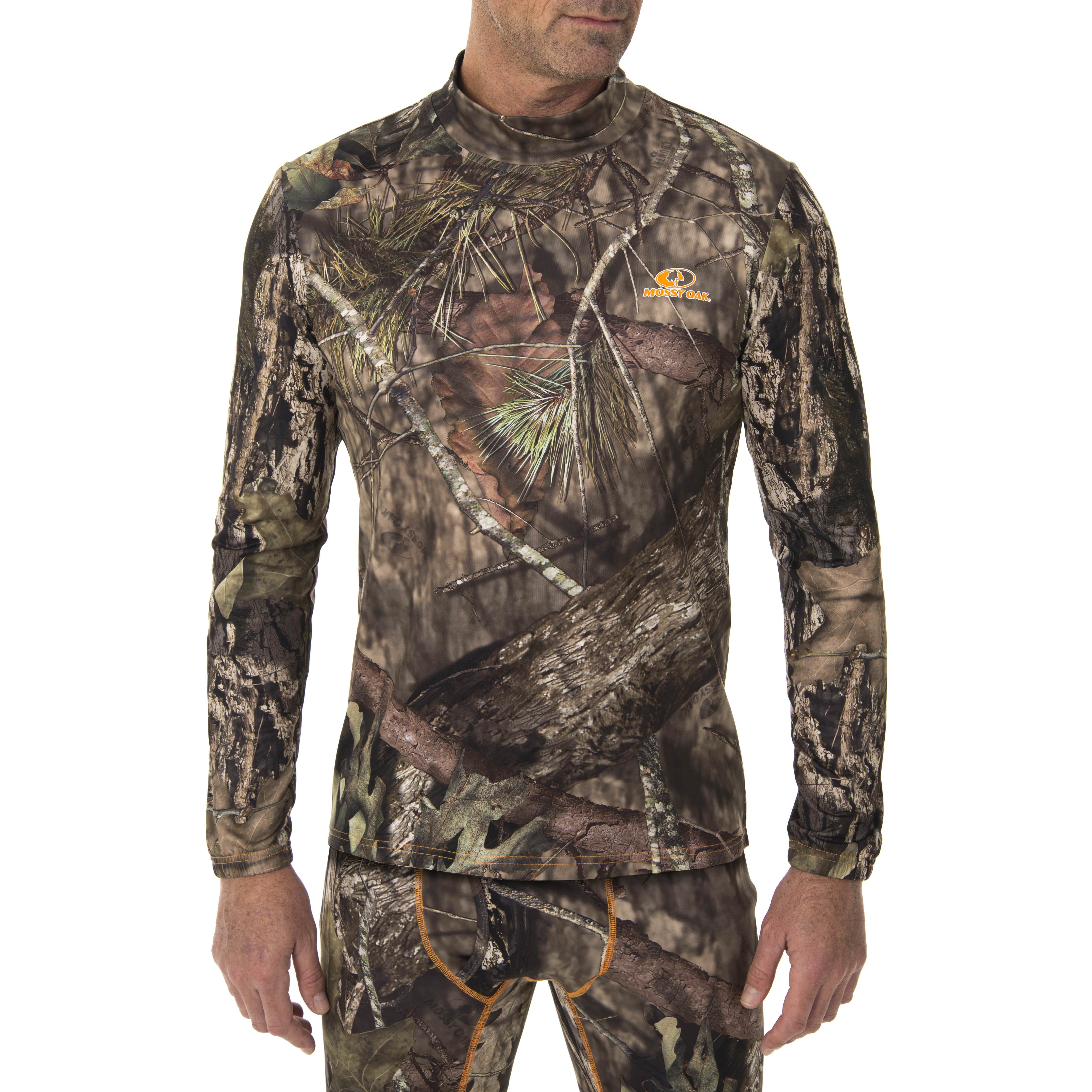 Mossy Oak Men's Ultimate Cold Gear Fitted Baselayer Top 