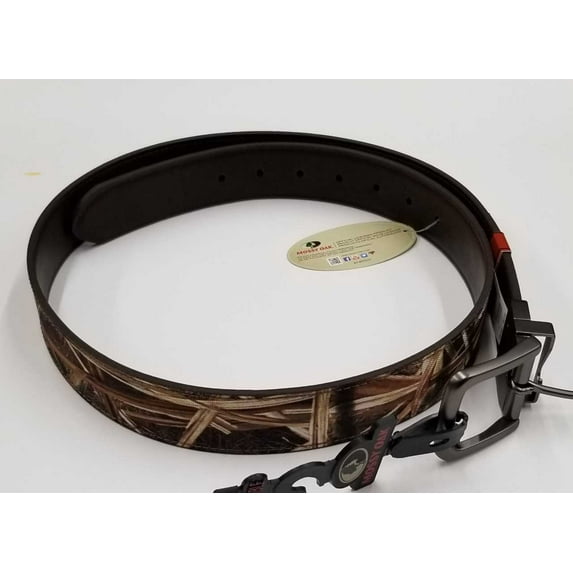 Mossy Oak Mens Blades Waterfowl Reversible Belt 85123W Size 38-40