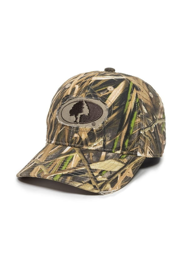 Mens Logo Hat Mossy Oak Shadow Grass Habitat