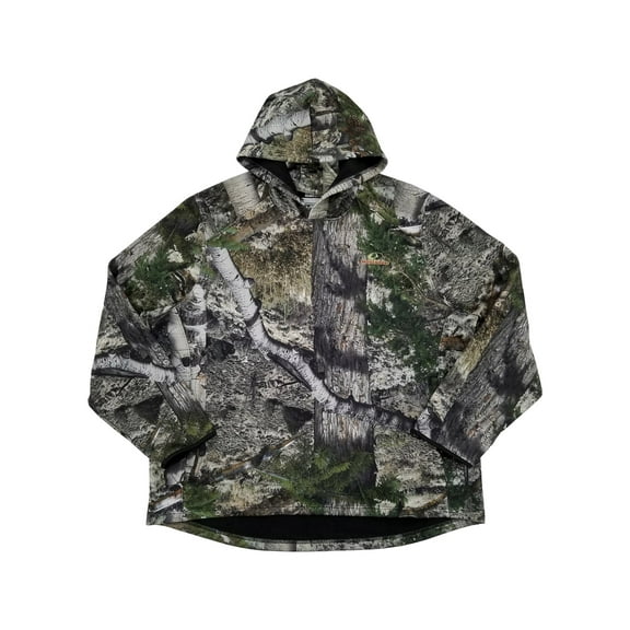 Mossy Oak Mens Mountain Country Camouflage Tech Hoodie with Face Gaiter 3XL