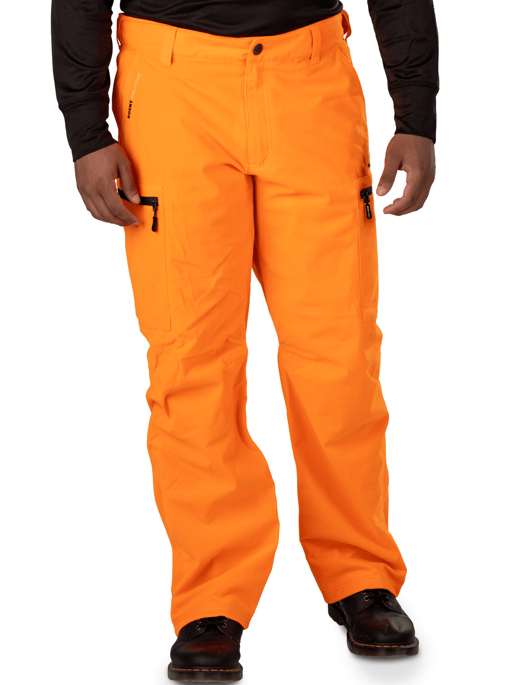 Mossy Oak Mens Scent Control Pant, Blaze, Size Extra Large