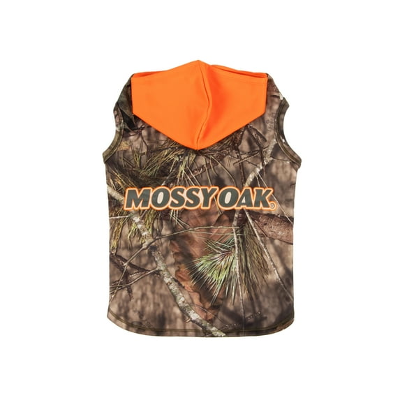 Mossy Oak Fall Dog Hoodie, Camo Sherpa, Green, XL