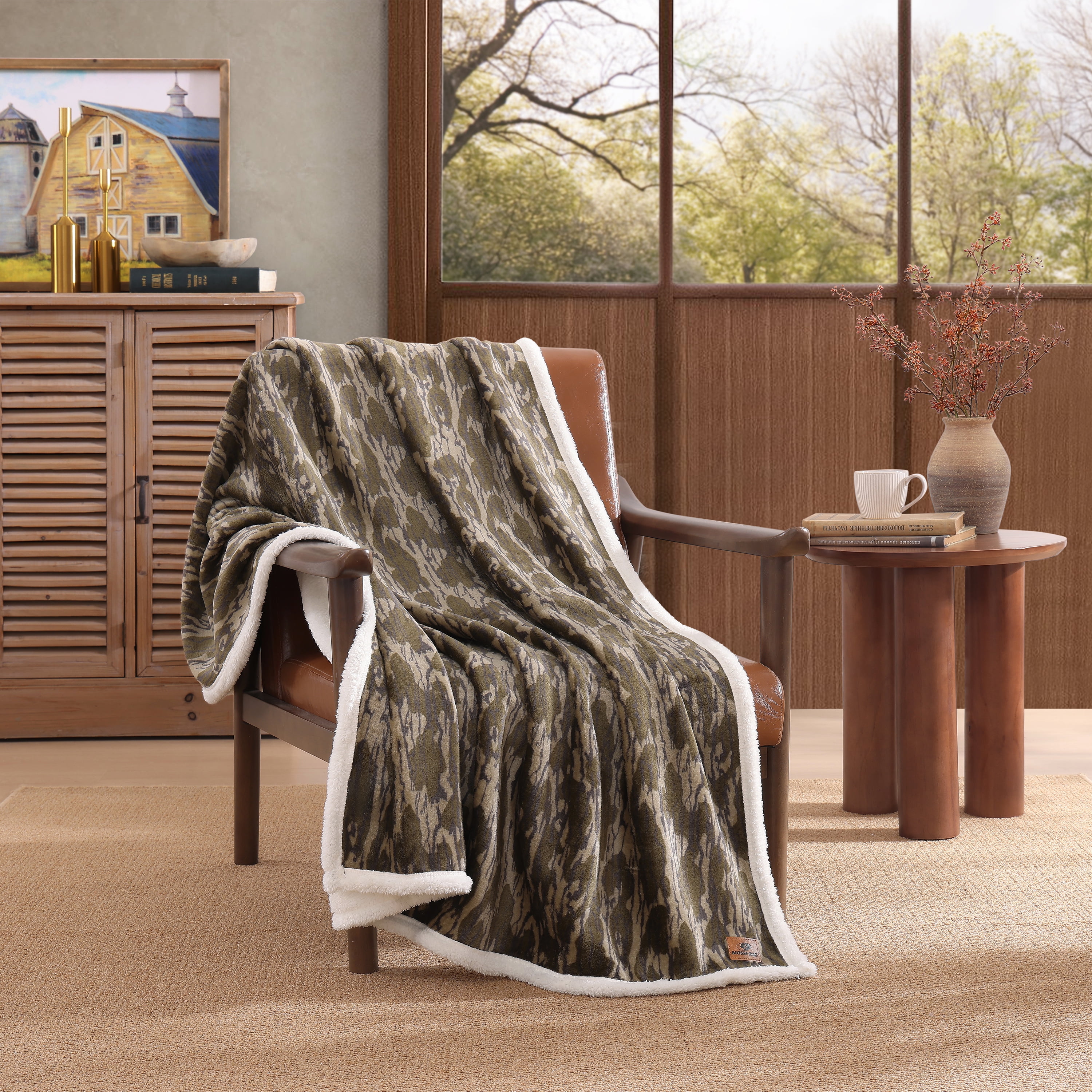 Mossy oak blanket hotsell