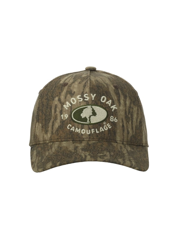 Structured 60% Cotton Cap, New Bottomland Camo, 5-Panel