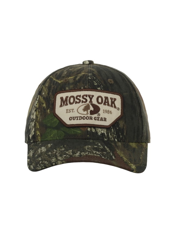 New Break-Up Camo Hunting Cap Full Fabric, Scout Patch, Snapback, One Size