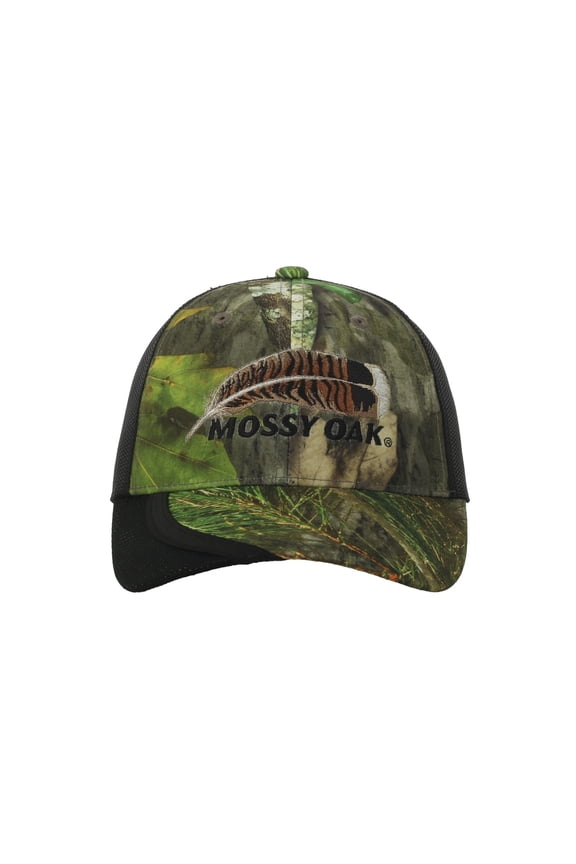 ® Obsession Camo Turkey Hunting Cap – Structured Mesh Back, Embroidered, One Size