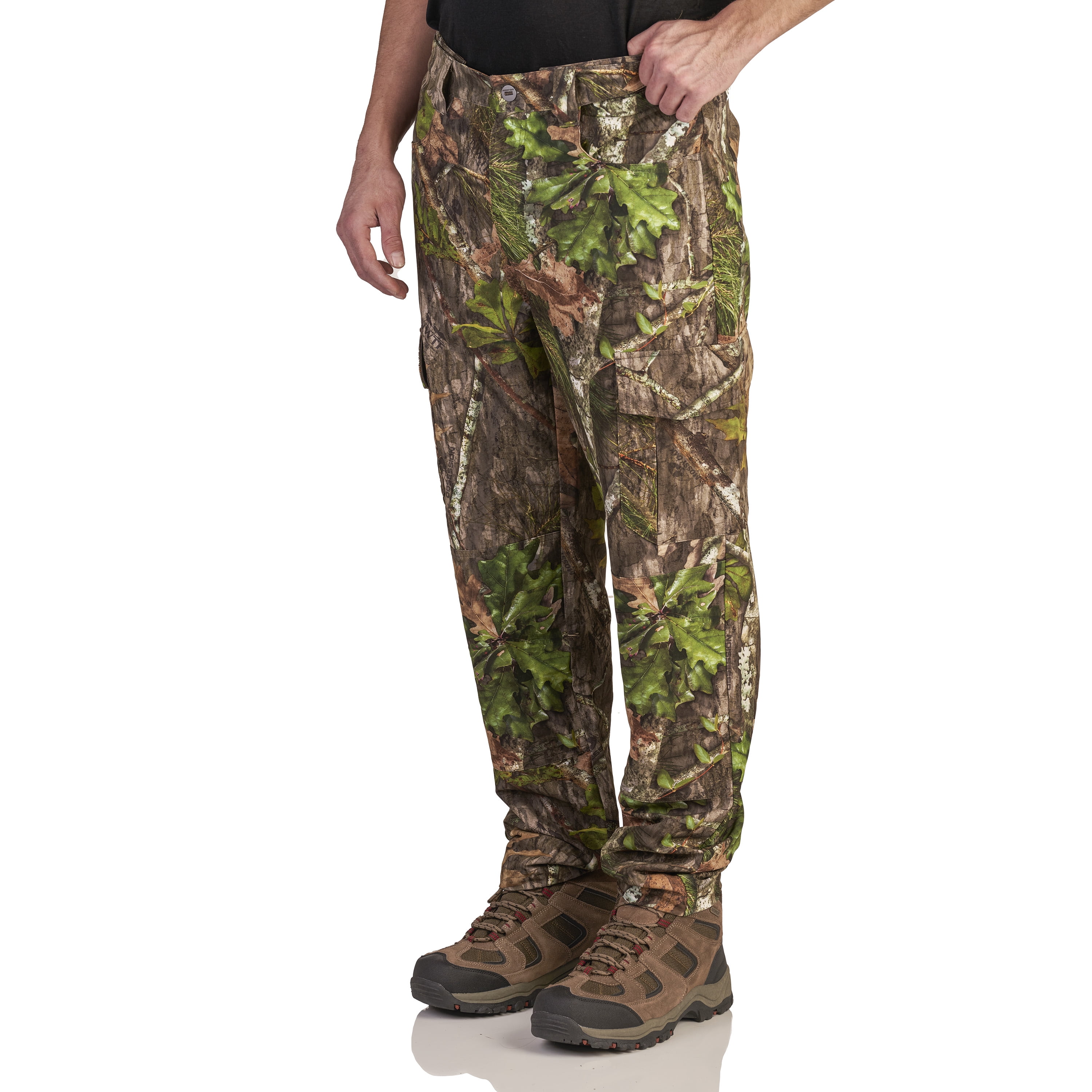 Mossy Oak Obsession Men's Stretch Cargo Turkey Hunting Pant, up to Size 2XL  