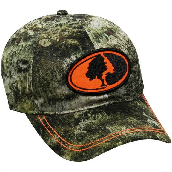 Mossy Oak Performance Camo Cap, Mossy Oak Mountain Country Range Camo, Flexible Fitted