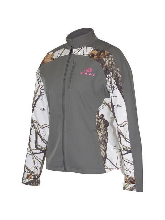 Mossy Oak Performance Softshell Jacket for Women - Winter Castlerock