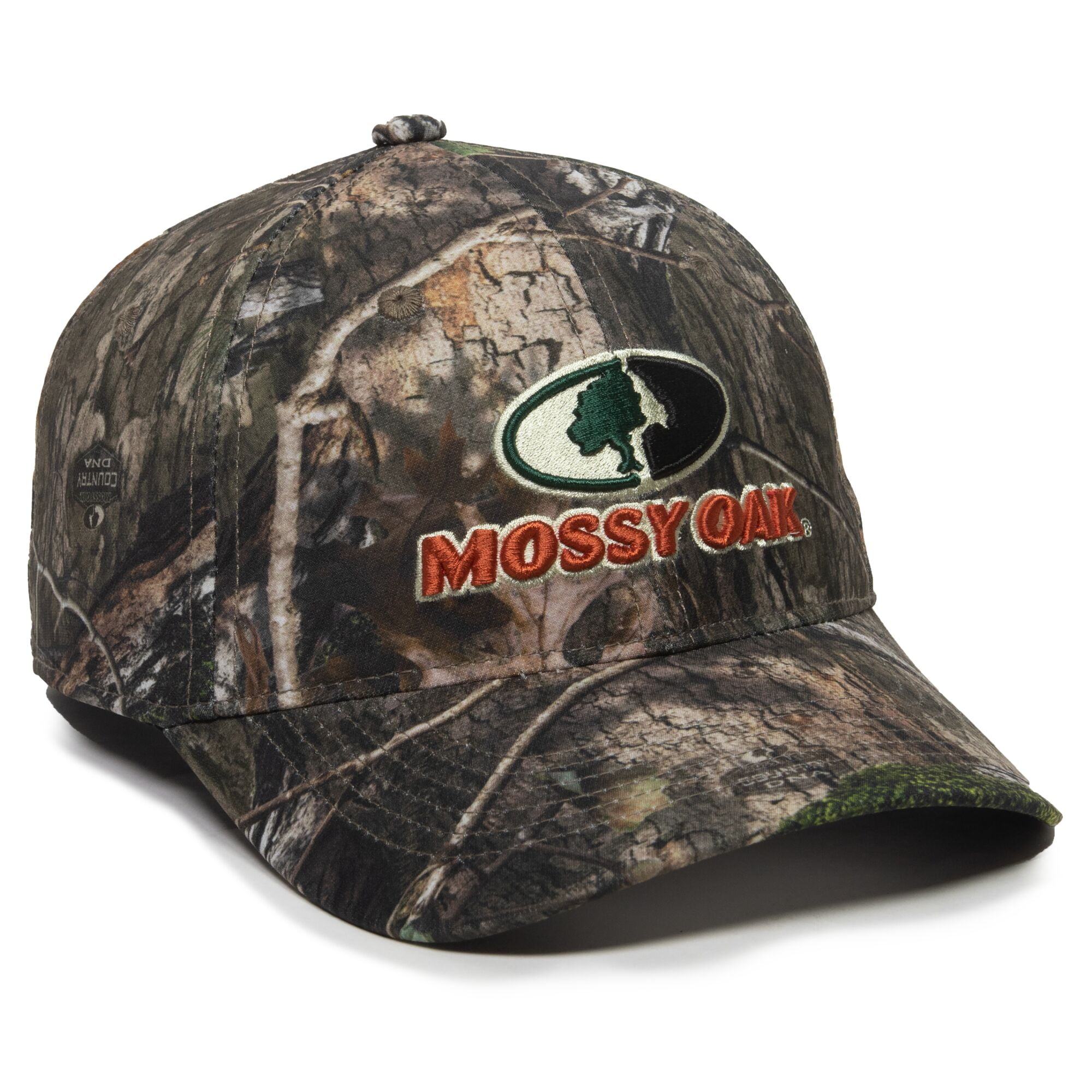 Mossy Oak Structured Baseball Style Hat, Country DNA Camo, Adult