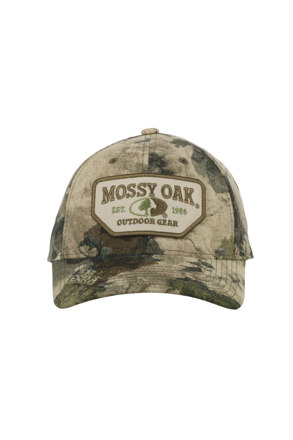 Terra Gila Camo Hunting Cap  Full Fabric, Scout Patch, Snapback, One Size