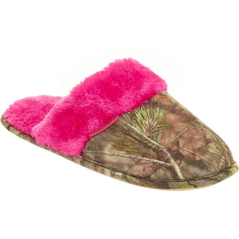 Mossy Oak Women s Camo Scuff Slipper Walmart