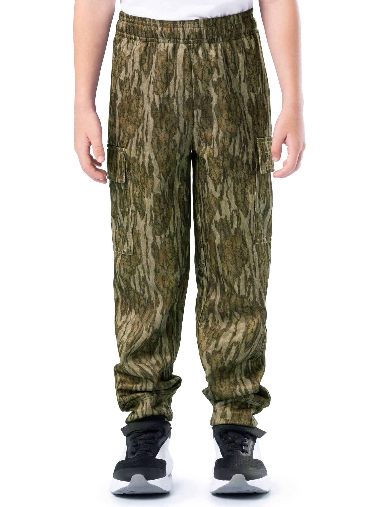 Mossy Oak Youth Cargo Jogger Pants, Sizes XS-XL