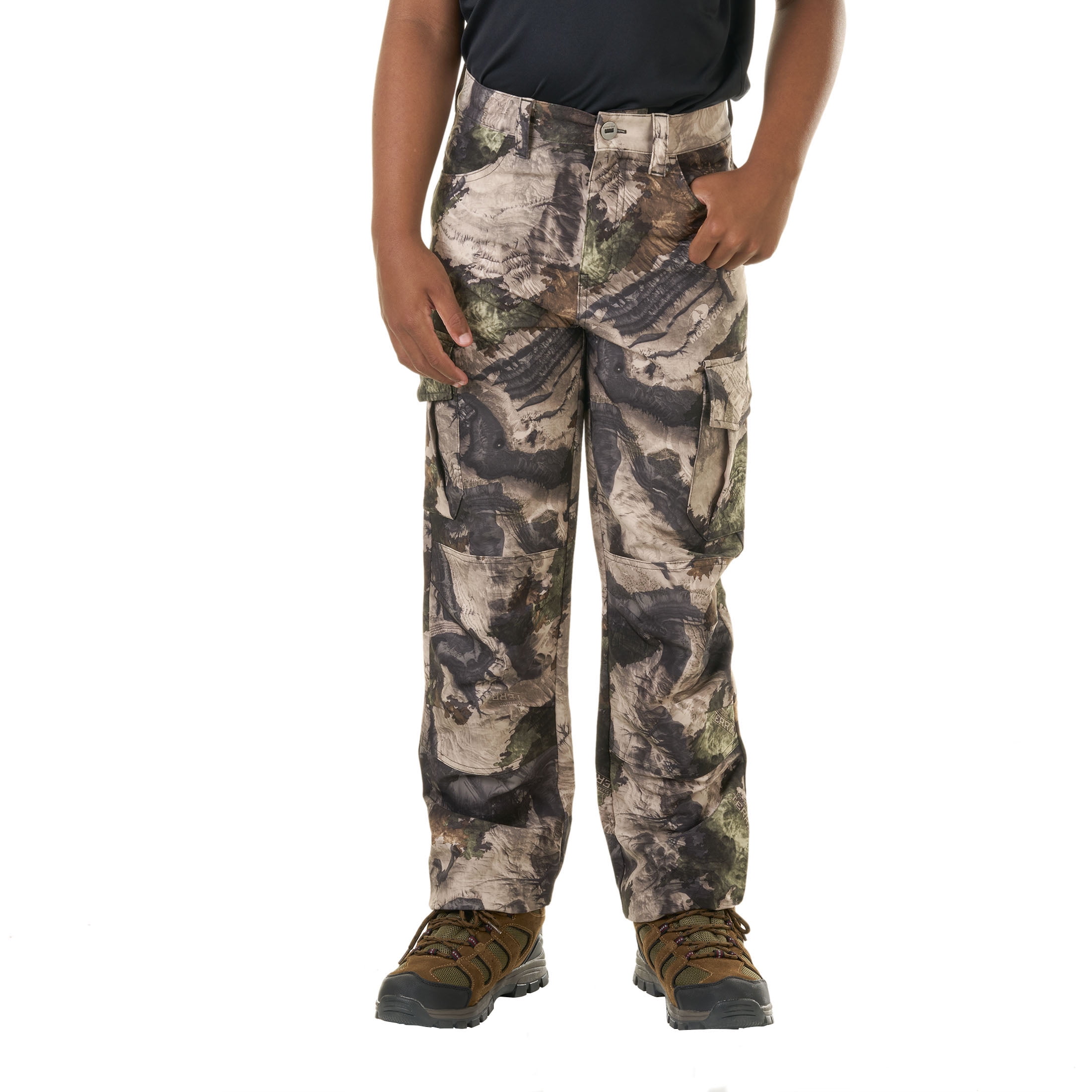 パンツ Mossy Oak Hunting Cargo Pants Mossy Oak 6-Pocket Hunting Cargo Pants - Bottomland Camo