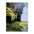 thumbnail image 1 of Mossy Sea Cave Wall, Wild Atlantic Way – Irish Coastal - Donegal County Donegal Ireland Photography Nature Coast Seascape Landscape Mystical Scenic Wilderness Unframed Wall Art Print 24 x 32 inches, 1 of 4