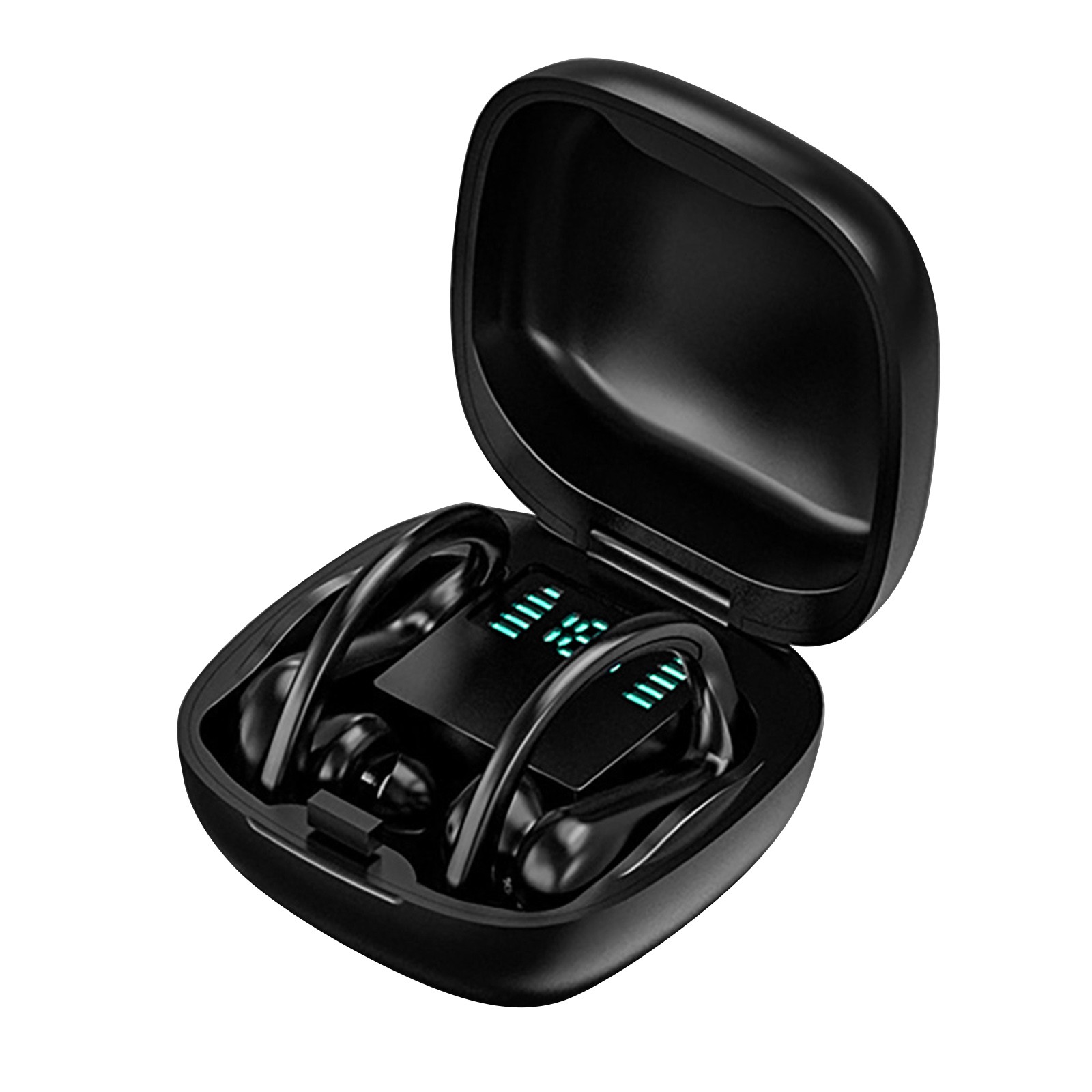 Most Comfortable Earbuds Wireless MD03 Wireless Earbuds Bluetooth Digital Power Display Touching Control Earphones Earphones with Microphone