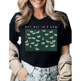 thumbnail image 1 of Most Definitely Not All In A Row Cute Duck Oversized Graphic Tees Womans Tshirt Shirts Black White S-5XL Tops, 1 of 4