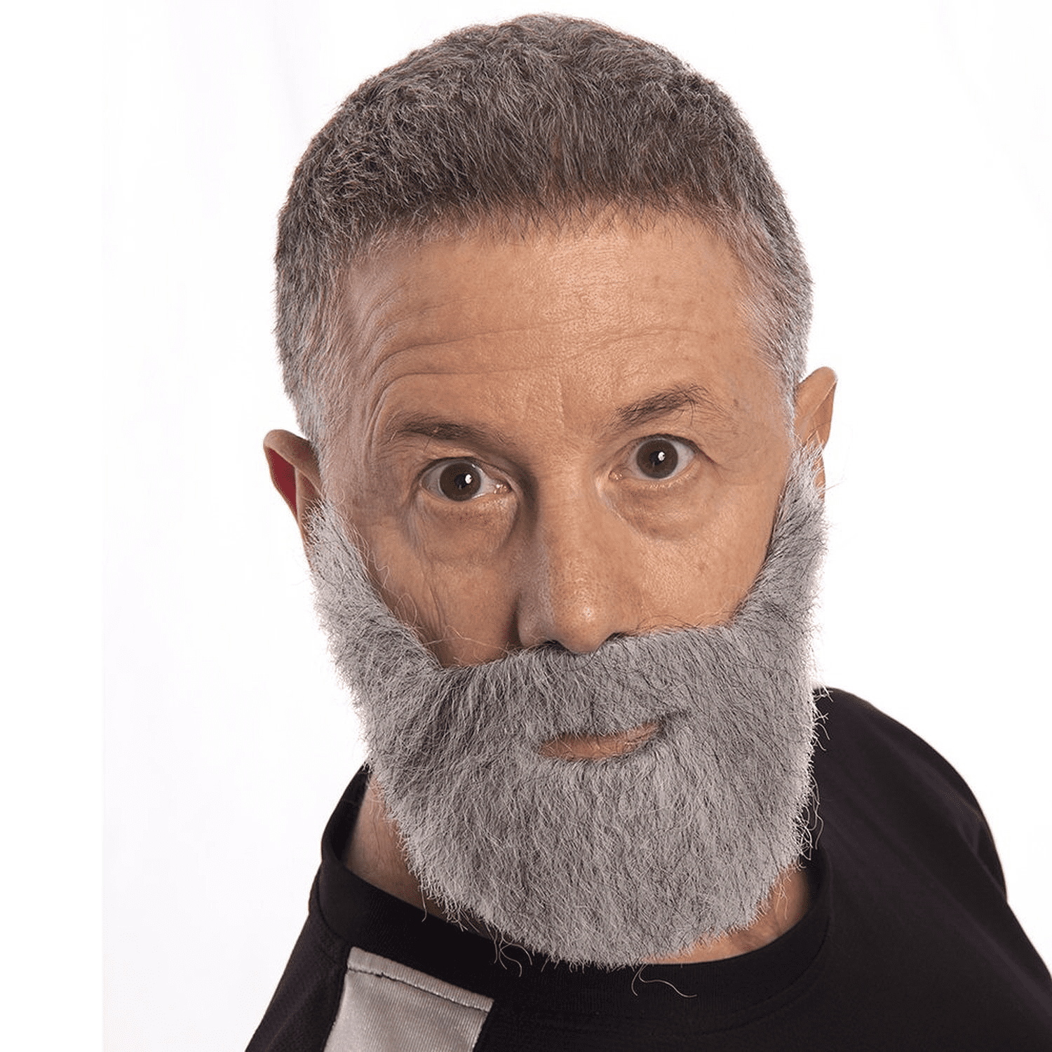 Most Interesting Man In The World Beard Dos Equis Commercial Adult Costume Grey