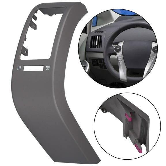 Most Left A/C Dash Air Vent Trim Replace For Toyota For Prius 2004 -2009