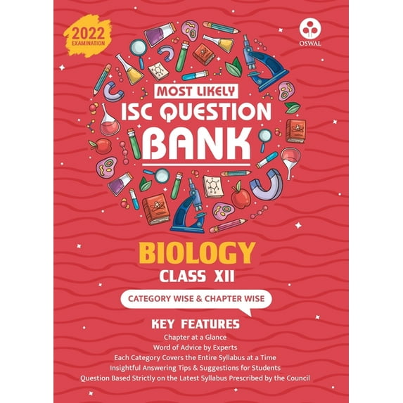 Most Likely Question Bank - Biology: ISC Class 12 for 2022 Examination, (Paperback)