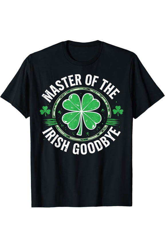 Most Likely To Do An Irish Goodbye Funny Lucky Shirt BLACK Unisex S-5XL Hot Trending Shirt