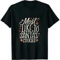 thumbnail image 1 of Most Likely To Eat Santa's Cookies Christmas Matching Family T-Shirt, 1 of 5