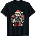 thumbnail image 1 of Most Likely To Offer Santa A Beer Funny Drinking Christmas T-Shirt, 1 of 5