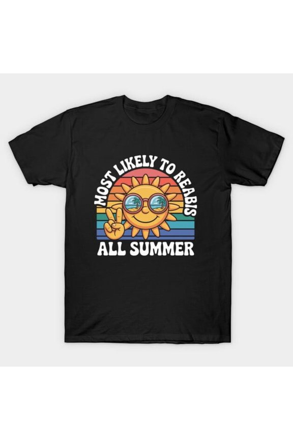Most Likely To Read Books All Summer Teacher Student Last Day Of School Unisex T-Shirt