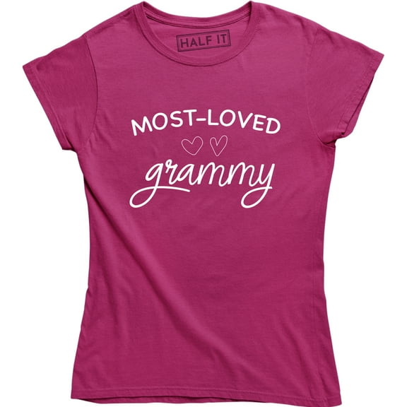 Most Loved Grammy Sweet Grandma Mother's Day Women's Tee Shirt