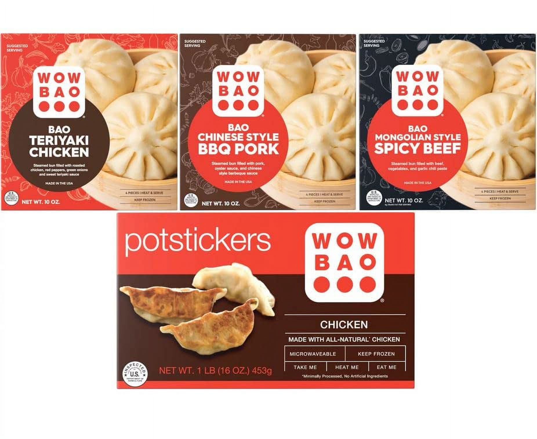 Most Popular Box 3 4 Packs Of (12 Total ) 1 Pack Of Potstickers (20