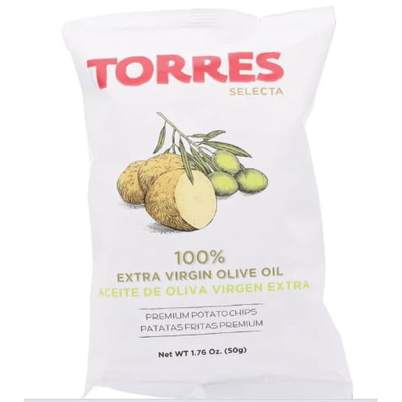 (Most Popular Flavors) Torres Spanish Potato Chips Patatas Fritas Variety Pack Made in Barcelona, Spain (9 Pack)