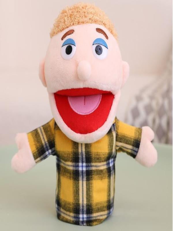 Most Popular Puppets for Kids 12 Inch Family Hand Puppets Mouth Opening